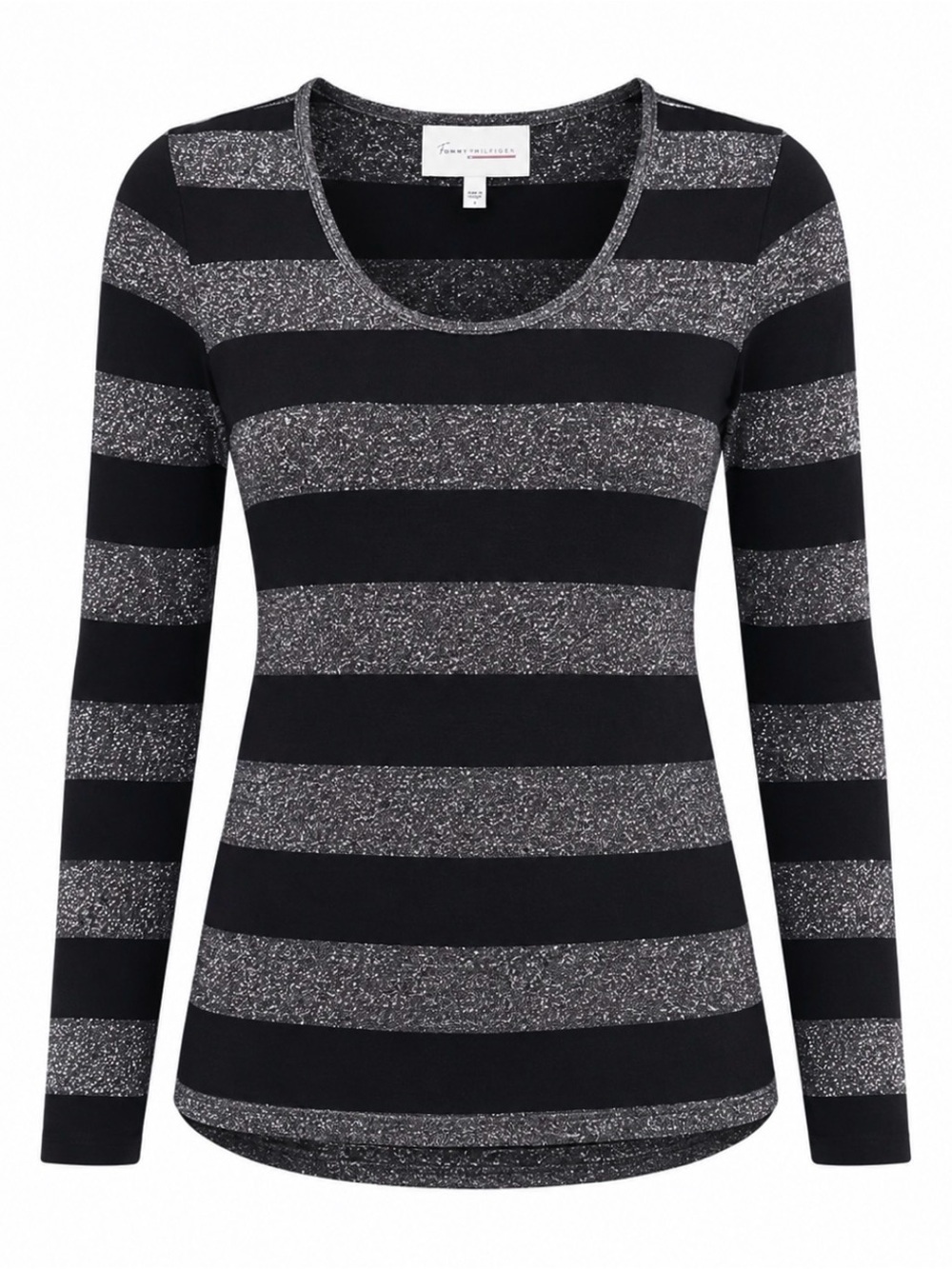 Two by Vince Camuto Black & Silver Top - M